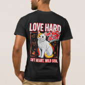 T-shirt Citation d'amour de chat sassy (Dos)