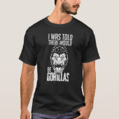 T-shirt Citation d'animal de gorille Habitat de singe Silv (Devant)