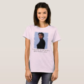 T-shirt Citation d'athéisme d'Ayaan Hirsi Ali (femmes) (Devant entier)