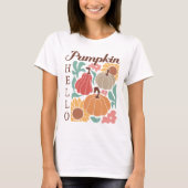 T-shirt Citation d'automne Boho (Devant)