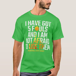 T-shirt citation de basket-ball drôle