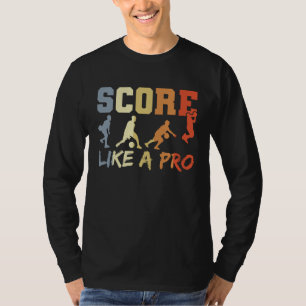 T-shirt Citation de Basketball Look Vintage Entraîneur de 