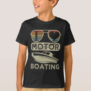 T-shirt Citation de bateau amusant I Loating Motor Motorbo