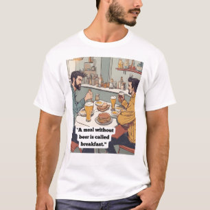 T-shirt Citation de bière