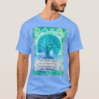 T-shirt Citation de bonheur inspirant Walt Whitman