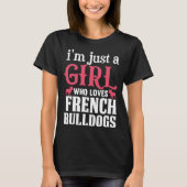 T-shirt Citation de Bulldogs français (Devant)
