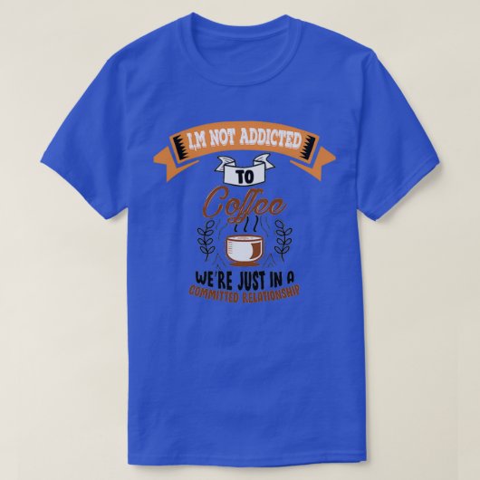 T-shirt citation de café 29 (Design devant)