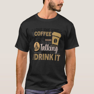 T-shirt Citation de café pour femmes Barista Café Cool 54