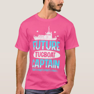 T-shirt Citation de capitaine de remorqueur pour un futur
