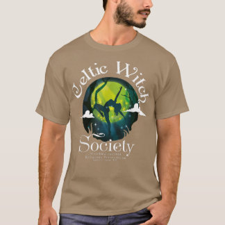 T-shirt Citation De Celtic Witch Society Depuis 300 Ad 413