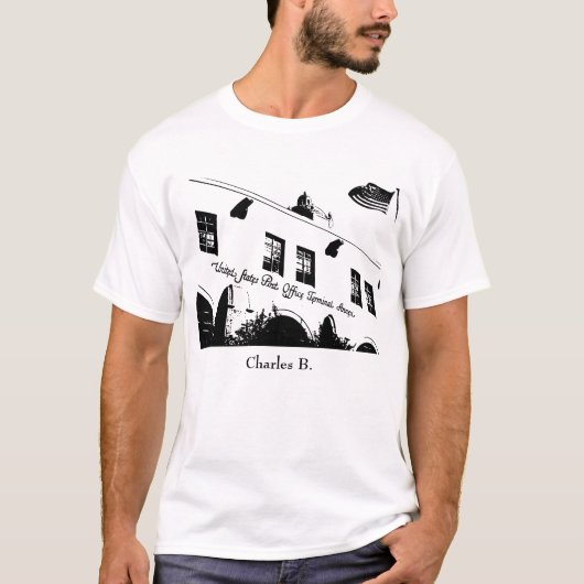 T-shirt Citation de Charles Bukowski (blanche) (Devant)