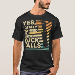 T-shirt Citation de chasse au canard pour un chasseur de s
