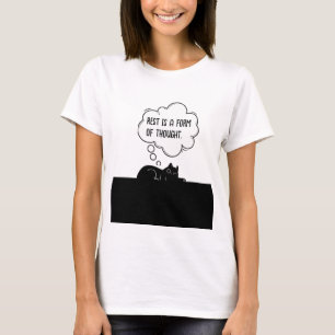 T-shirt Citation de chat humoristique et motivation minima