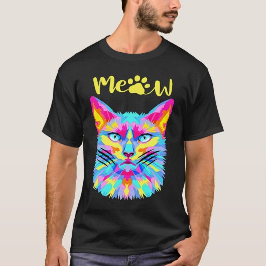 T-shirt Citation de chat pour seulement chat (Devant)
