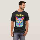 T-shirt Citation de chat pour seulement chat (Devant entier)