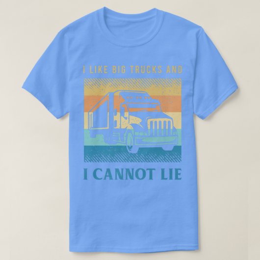 T-shirt Citation de chauffeur de camion de fret masculin p (Design devant)