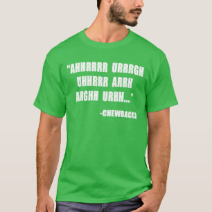 T-shirt Citation de Chewbacca garçon