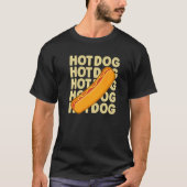 T-shirt Citation De Chien Chaud Pour Un Chien Chaud (Devant)