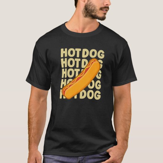 T-shirt Citation De Chien Chaud Pour Un Chien Chaud (Devant)