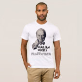 T-shirt Citation de Churchill : Le socialisme suce ! (Devant entier)