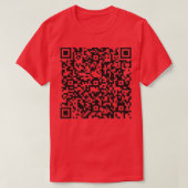 T-shirt Citation de code QR Progrès technologique (Design devant)
