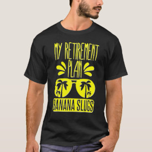 T-shirt Citation de collecte de limaces bananes pour la sc