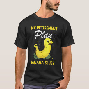 T-shirt Citation de collecte d'escargot de banane pour att