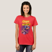 T-shirt citation de dinosaure (Devant entier)