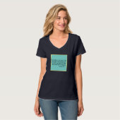 T-shirt Citation de Dorothy Parker de langue pointue (Devant entier)