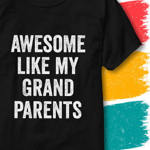 T-shirt Citation de Famille Drôle Incroyable Comme Mes Gra