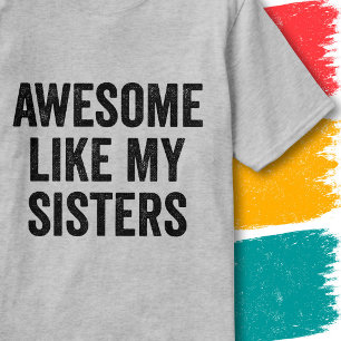 T-shirt Citation de Famille Drôle Vintage Génial Comme Mes