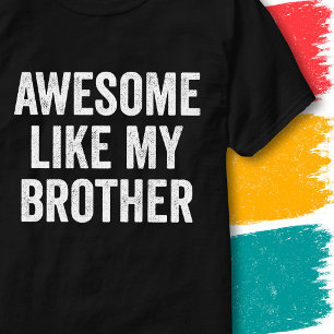 T-shirt Citation de famille drôle vintage génial comme mon