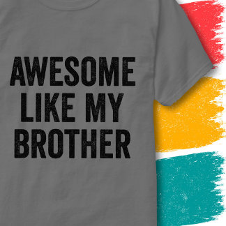 T-shirt Citation de Famille Drôle Vintage Génial Comme Mon
