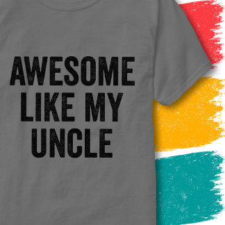 T-shirt Citation de Famille Drôle Vintage Génial Comme Mon