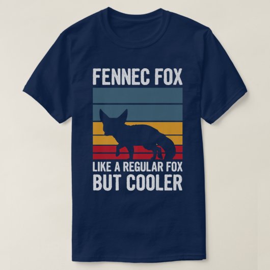 T-shirt Citation de Fennec Fo pour Fennec Fo Lover (Design devant)