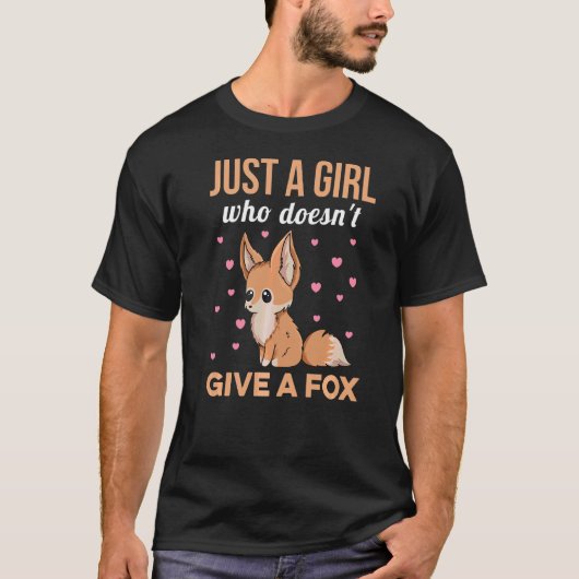T-shirt Citation De Fennec Vixen Pour Un Expert Fennec Fox (Devant)