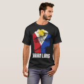 T-shirt Citation de Fiers Philippines Laban Lang Filipino (Devant entier)