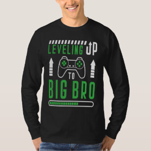 T-shirt Citation de frère gamer passant au niveau supérieu