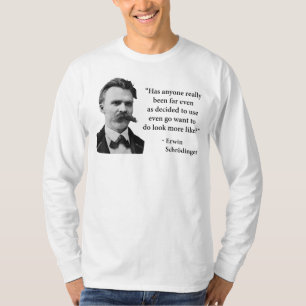 T-shirt Citation de Friedrich Nietzsche Troll