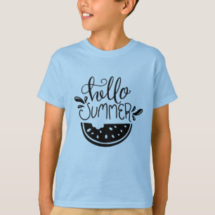 T-shirt Citation de fruits d'été