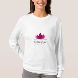 T-shirt Citation de Gandhi