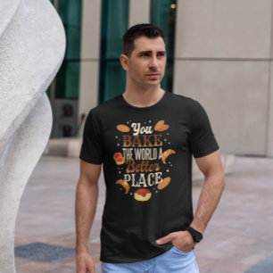 T-shirt Citation de gâteau