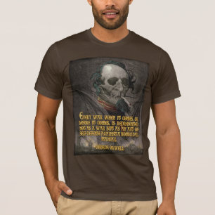 T-shirt Citation de George Orwell sur la propagande de