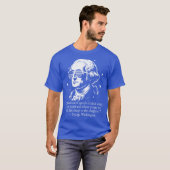 T-shirt Citation de George Washington pour la liberté d'ex (Devant entier)