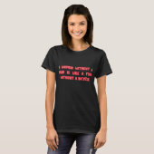 T-shirt Citation de Gloria Steinem (Devant entier)