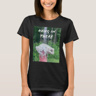 T-shirt Citation De Grenouille Accrochée Là