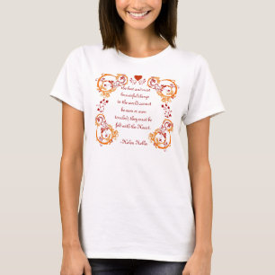 T-shirt Citation de Helen Keller