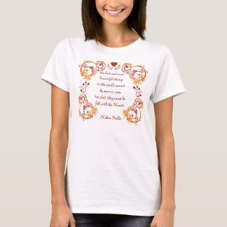 T-shirt Citation de Helen Keller