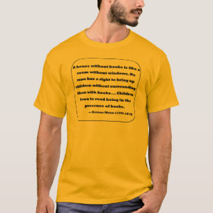 T-shirt Citation de Horace Mann