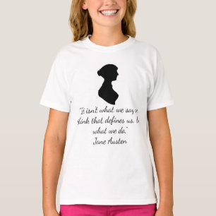 T-shirt citation de Jane Austen